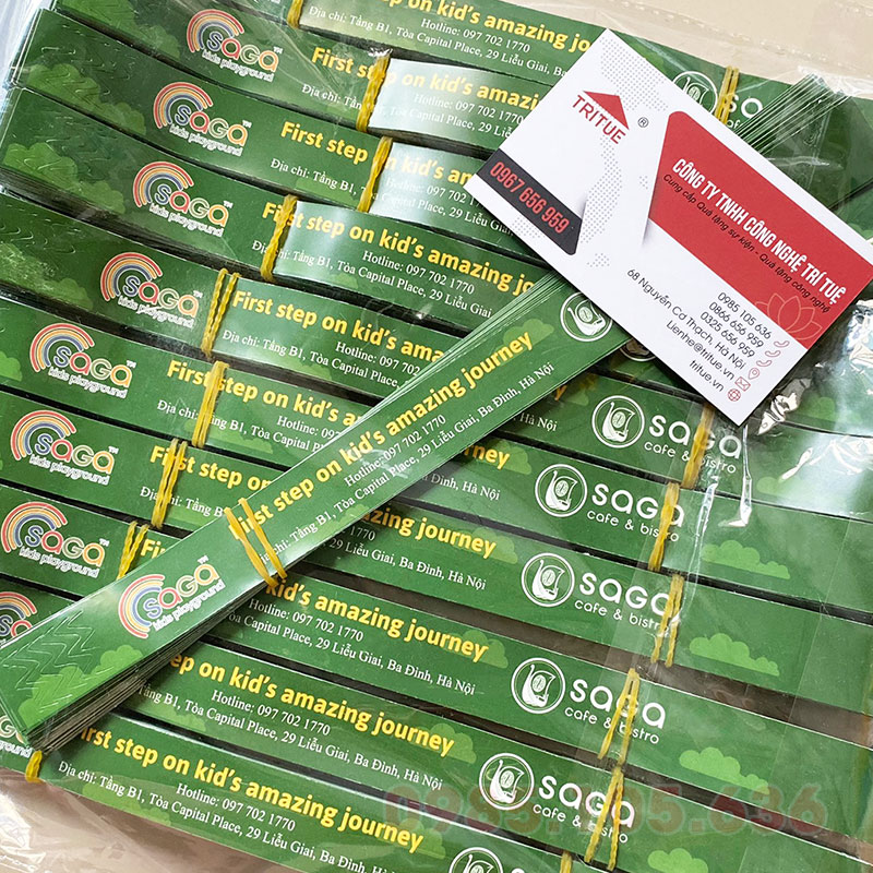 Vòng tay giấy cho khu vui chơi trẻ em tại Hà Nội