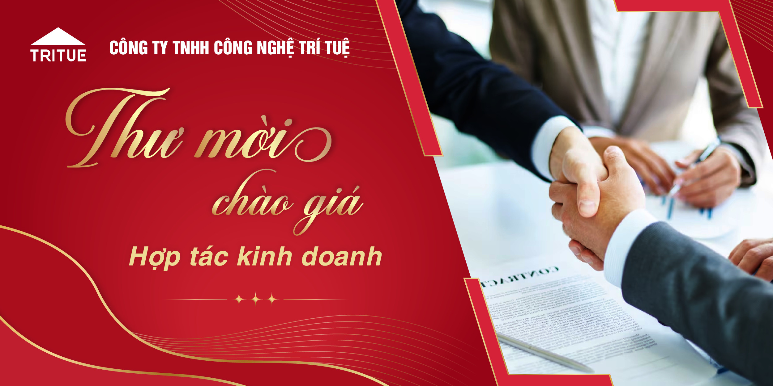 thư mời chào giá và hợp tác kinh doanh